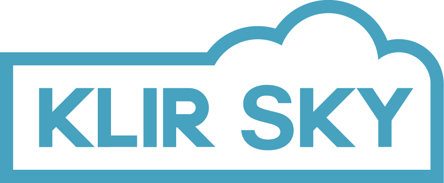 KLIR Sky Logo Blue